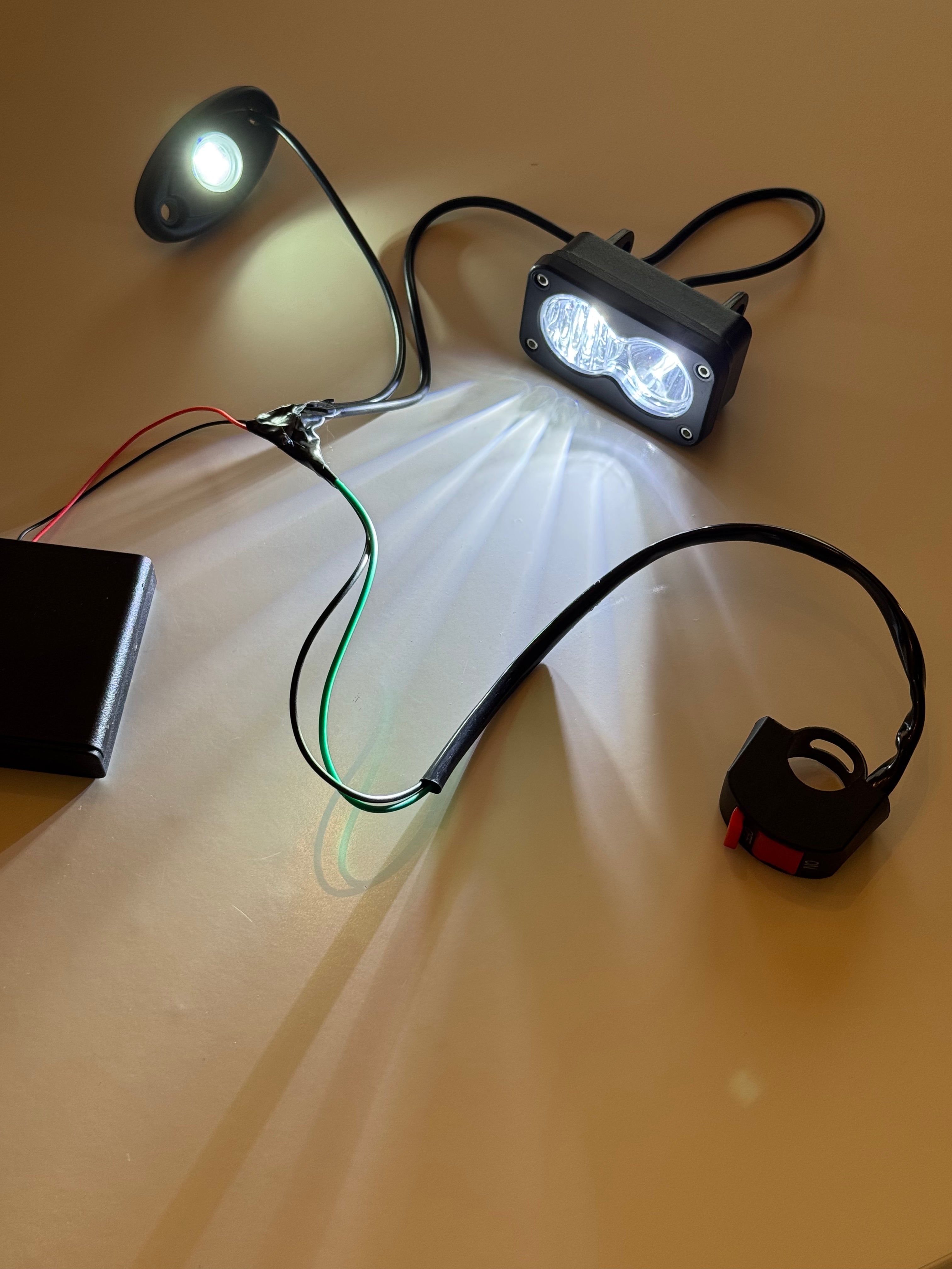 Battery Powered Baja and Rock Light