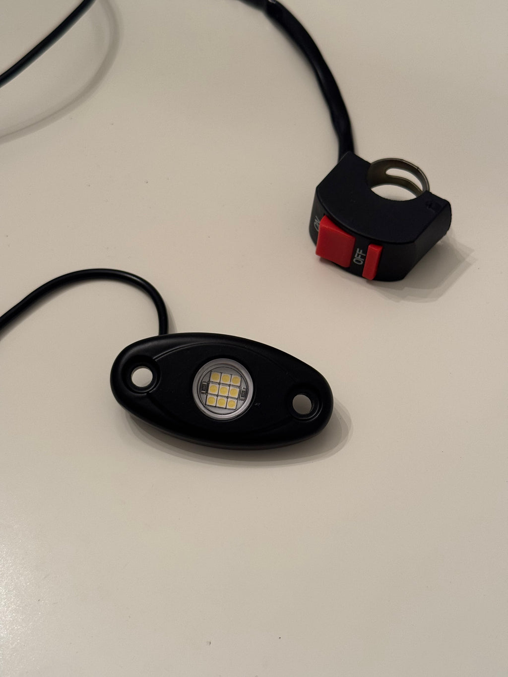 Battery Powered Rock Light