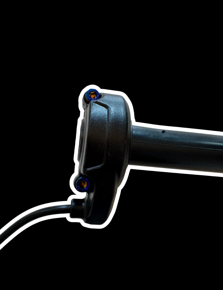 (Fake) Titanium Bolts For Surron Throttle