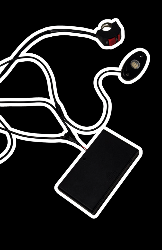 Battery Powered Rock Light