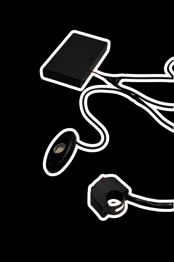 Battery Powered Rock Light